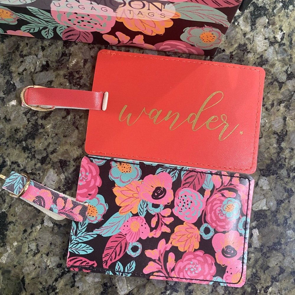 Two luggage tags NWT